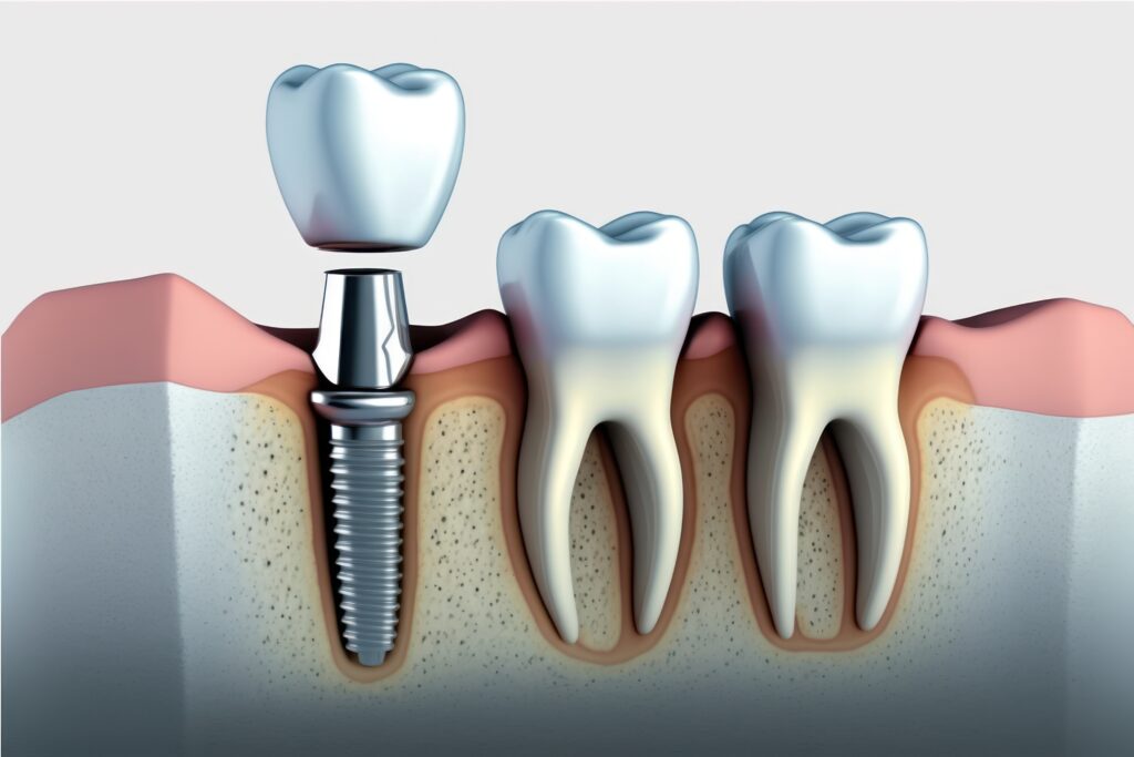 Tooth replacement with dental implants is a common procedure per